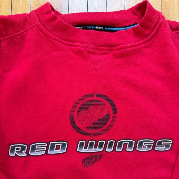 VTG 90s NHL Detroit Red Wings Men’s Sweatshirt Sz. XL - Picture 4 of 5